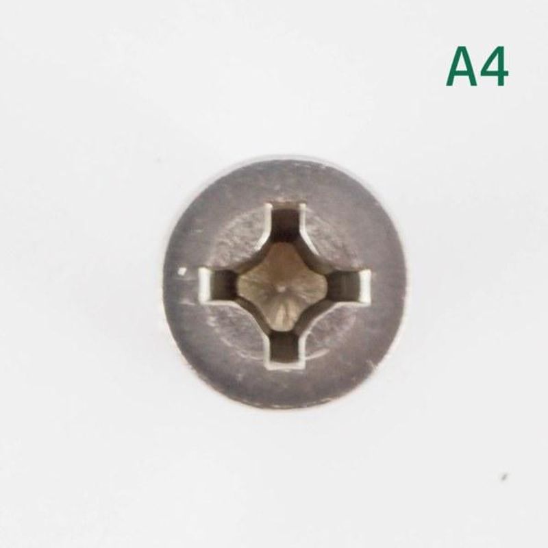 M5x50 Maskinskrue 50 stk Senkehode Syrefast A4