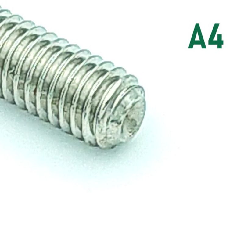 M5x20 Settskrue 10 stk Syrefast A4
